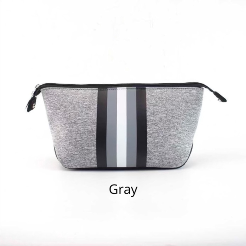 NWOT Gray Neoprene Everyday Bag